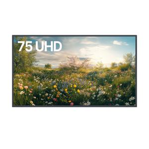 TV 191cm 4K UHD 저가형 중소기업 대형 TV BD-75UHD 벽걸이형 지방 기사방문설치