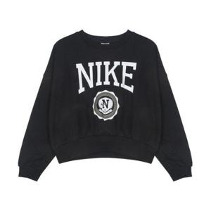 [나이키]나이키키즈긴팔티 NQK A251SW373P-BK 걸즈FT스타 맨투맨