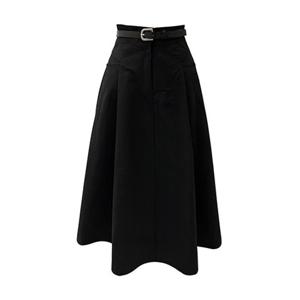 [레코브]벨티드 사선포켓 스커트