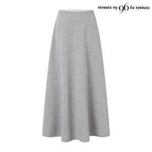 [나인식스뉴욕(영캐릭터)]데일리 코지핏 A라인 롱 스커트 (NP3WH007L0)