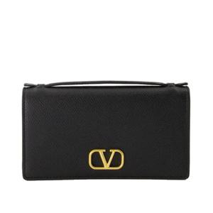 발렌티노 V로고 시그니처 체인 지갑 6W2P0W42SNP 0NO