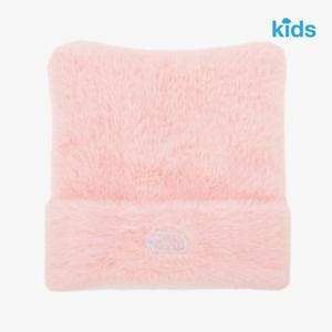 [노스페이스 키즈] NE3BR55S 핑크 멜리 퍼 비니 NE3BR55S