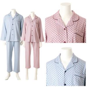 [비너스 란제리] 신축성있는 코트나 기모 커플잠옷  커플겨울잠옷 긴팔파자마 세트 신혼잠옷 VPA4559WML00