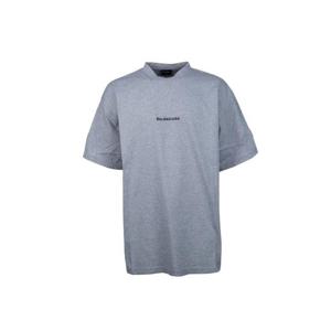 발렌시아가 반팔 티셔츠 831305TSVH4 1300 HEATHER GREY