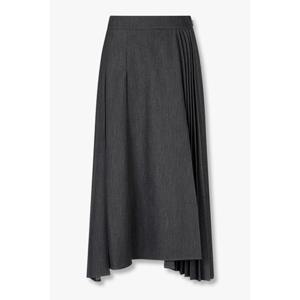 [보브] 보브 애시메트릭 롱 플리츠 스커트 (7155435800) VOV 7155435800