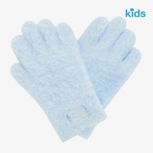 [노스페이스 키즈]  NJ3GR54T 블루 멜리 퍼 글러브 장갑 NJ3GR54T