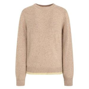 더아이잗 세이브존07 울 배색 니트 INBA1PO11