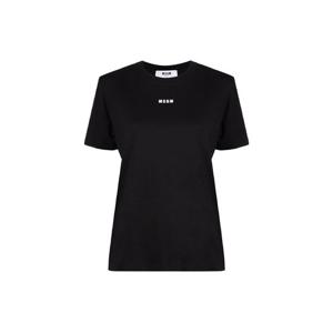 MSGM 26SS 마이크로 로고 반팔 티셔츠 (2000MDM500 200002 99)