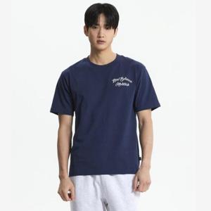[뉴발란스 반팔] 그래픽 스티치 반팔티 NBNEF22491-59