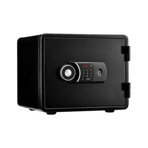 선일금고 YES-M020F 블랙 음성안내 지문인식 내화금고 40kg 서랍 경보기장착