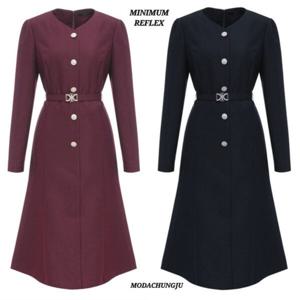 [미니멈]MD 브이넥  훌 A 라인 원피스  MD MXDAWO0320_CJ