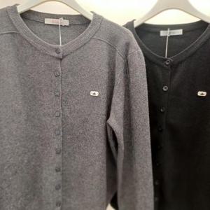 Destijl HC06 짧은 크롭 깔끔한 니트티형 앞오픈 라운드 니트가디건 D2533cd10