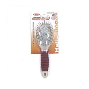 강아지핀브러쉬 강아지 핀 브러쉬 M 1P 애견 고양이 펫 털관리 빗질