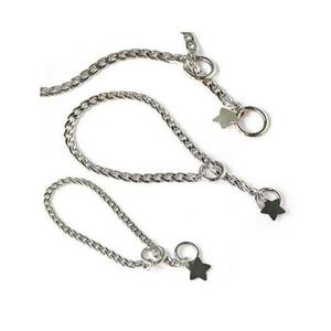 목줄 애견초크체인 소형용 2호 1p 강아지 리드줄 체인 훈련용