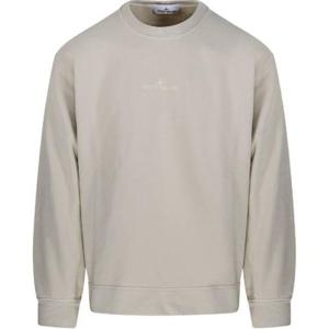 스톤아일랜드  스톤 남성 로고 자수 크루넥 맨투맨(연베이지) 811566720 V0097