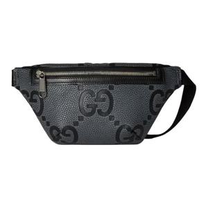 구찌 남성 GG 점보 슈프림 로고 벨트백(그레이) 658582 AAEB9 1045