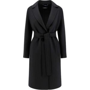 막스마라 여성 PAULINE 벨트 울 롱 코트(블랙) 2519011121650 013