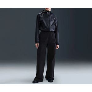 나이키 우먼 윈드러너 루즈 우븐 후드 가볍고 편안한 크롭 재킷 HJ1183 010