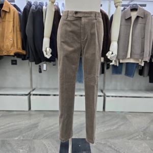 [앤드지]테이퍼드 핏 히든 밴딩코듀로이 팬츠 BSF4PP1001 LBE