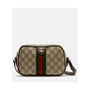 구찌 Ophidia 스몰 레더 트리밍 크로스 백 P01106611