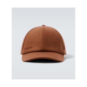 구찌 로고 울 베이스볼 캡 P01078846