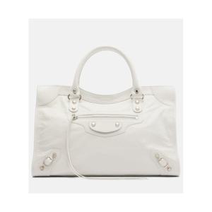 발렌시아가 Le City 미디엄 레더 토트 백 P01117778