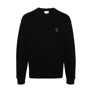 메종키츠네 볼드 폭스 헤드 맨투맨 블랙 MM00316KM0307 P199