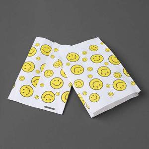 M형 90p세트 선물 노란 페이퍼백 스마일 종이봉투 M형 90p세트 선물 노란 페이퍼백 스마일 종이봉투