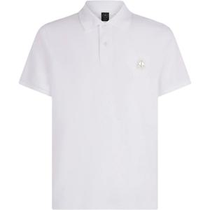 무스너클 남성 로고 화이트 카라티 M34MT712 160