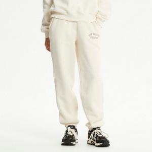 뉴발란스바지 BQK NBMLE4S032-35 WOMEN 아치형 그래픽 기모 조거팬츠