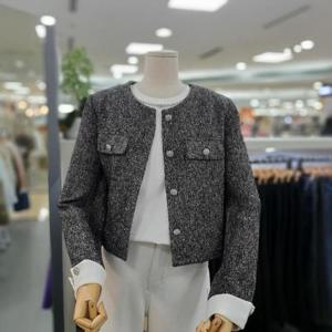 아날도바시니 DP01 커프스 트위드 자켓 AY02JK31S