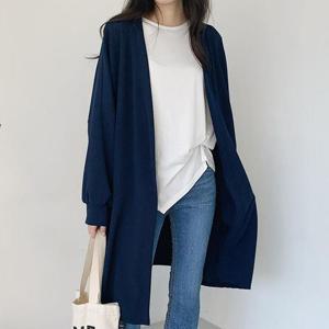 빅사이즈 503 심플오픈솔리드가디건 DMST577