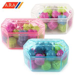 아라과학교재 크리스탈 공기 놀이 (랜덤1개) 전통놀이 공기돌 공기 공기놀이 전통공기