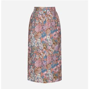 [써스데이아일랜드][여성]패턴 세미H 라인 스커트(T256MSK142W)