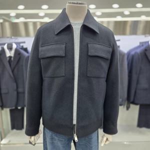 [앤드지]포켓 포인트 모 혼방 점퍼형 자켓 JBSF4KG1104 NV