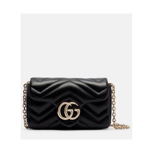 구찌 GG Marmont 미니 레더 숄더 백 P01132885