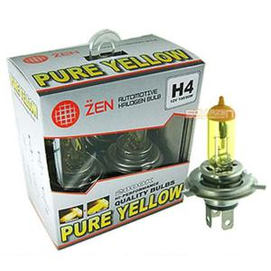 H4 자동차램프 전조등 할로겐전구 퓨어옐로우