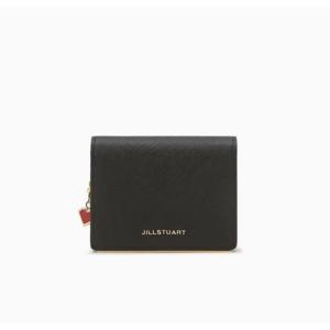 [질스튜어트핸드백]블랙 로고장식 소가죽 2단 반지갑 JAWA6E055 BK