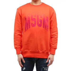 MSGM 남성 빅로고 프린팅 맨투맨 2841MDM201 207299 10