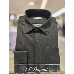 [듀퐁셔츠] (SE5FM11LS115SGE) 듀퐁25년 F W신상 하운드투스 체크 일반핏기모남방 SE5FM11LS115