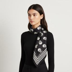 알렉산더 맥퀸 여성 바이커 스카프 (590929 3001Q 1078)