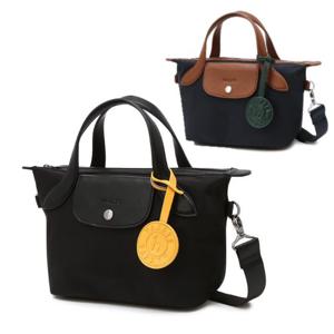 [헤지스골프][BEST] 블랙 여성 음각 로고 스트랩 토트백(HWBA5F955BK)