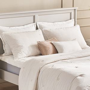 로라애슐리 엘핀양모 60수 고밀도 면 양모 베개커버 L