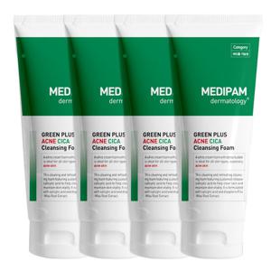 메디팜 아크네 시카 클렌징폼 220ml x 4개 여드름성 피부 완화 기능성 문제성 피부케어