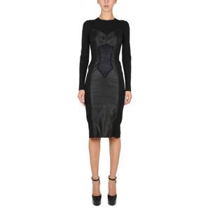 돌체앤가바나 미디 원피스 F6ARFT FUGKFN0000 BLACK