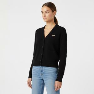 메종키츠네 HW00503KT1006  베이비 폭스 패치 램스울 가디건