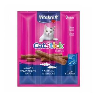 훈제향 고양이 스틱 3개입 1P 대구 코어피쉬 져키 애묘영양식 고양이파우치간식 고양이간식파우치 고양이스낵 캣영양식 고양이스틱 고양이져키