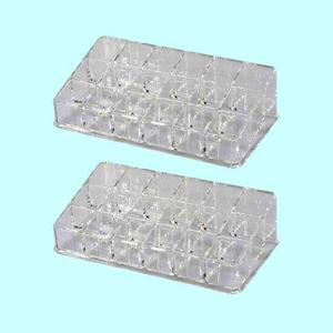 ABM 아크릴 립스틱정리함 립스틱보관함 18구 2개입