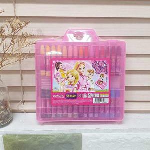 동아 소피루비 크레파스 크레용 문구용품 55색 60본