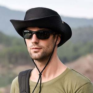 아웃도어 통풍메쉬 등산모자 여름 캠핑모자 (블랙)